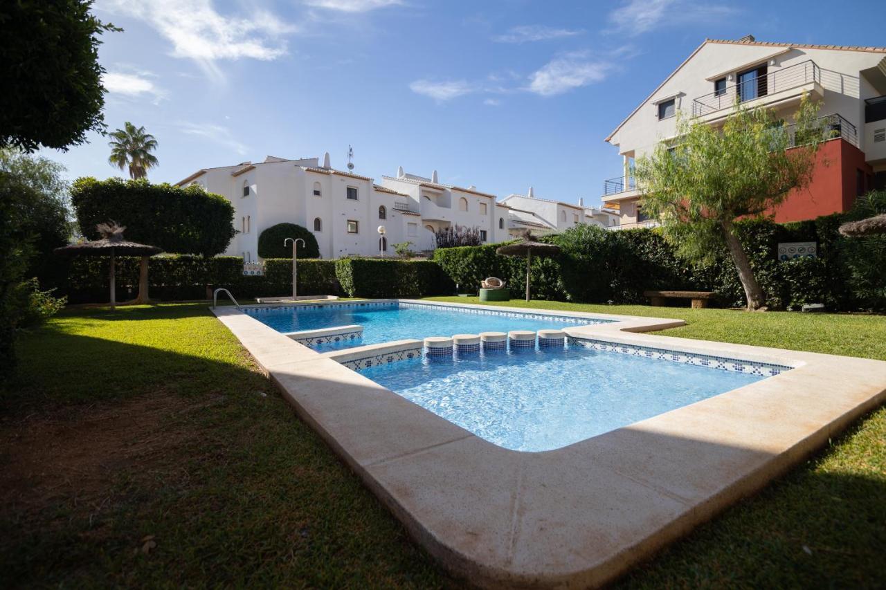Javea Terraza + Piscina + Vistas Al Mar Platja de Larenal Ngoại thất bức ảnh