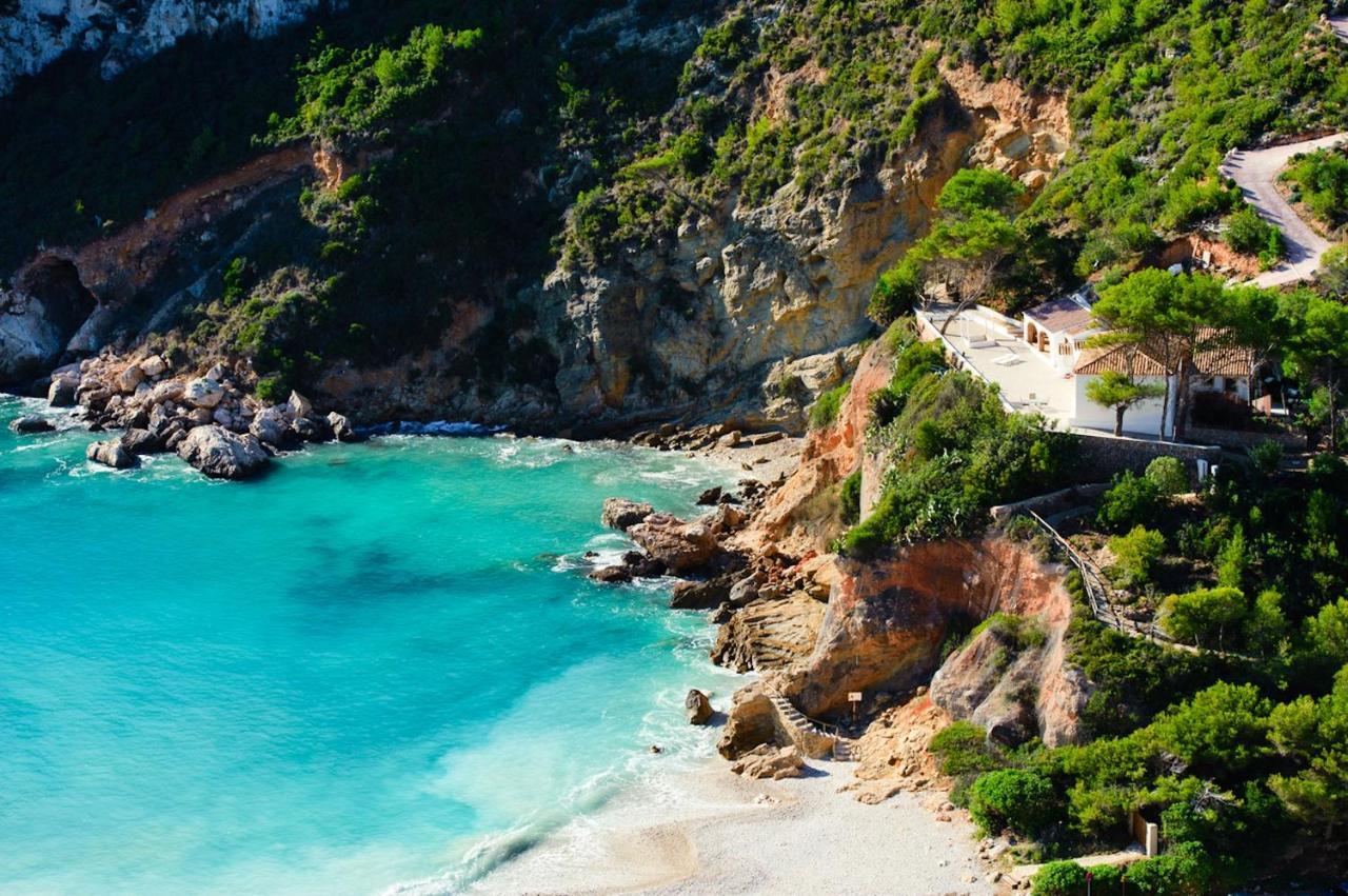 Javea Terraza + Piscina + Vistas Al Mar Platja de Larenal Ngoại thất bức ảnh